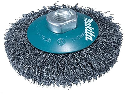 Makita Crimped Bevel Brush, 115mm Diameter, M14 X 2mm