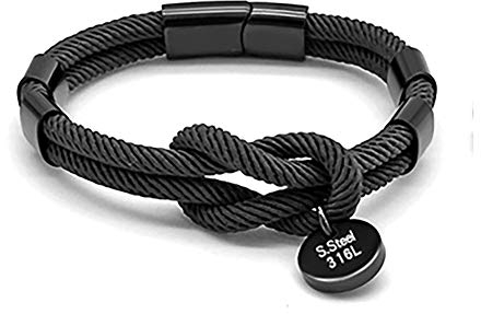 ZENSE - Bracelet cordon noeud marin ajustable