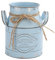 JUKIDS Vase à Fleurs Vintage en Métal, Pot Décoratif pour Maison, Mariage, Centre de Table