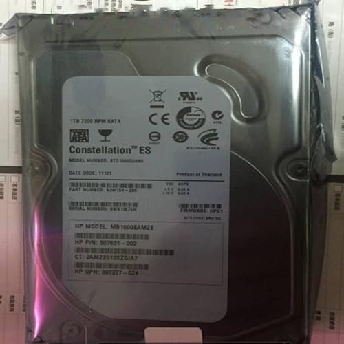 MIDTY HDD For 1TB 3.5 SATA 6 Gb/s 32MB 7200RPM For Internal HDD For Surveillance HDD For ST1000524NS