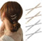 4 pezzi Fermagli per Capelli Strass,Mollette per Capelli Cristallo Forcine Perni,Diamante Mollette per Capelli,Perni di Capelli per Festa Quotidiana da Sposa