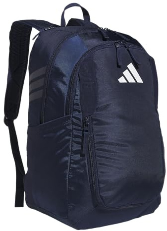 adidas Stadium 4.0 - Zaino sportivo da squadra (36 l), resistente, per computer portatile, blu navy, taglia unica, zaino sportivo per squadre Stadium 4.0 (36 l), borsa per laptop resistente e atletica