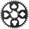 EVOSID Rennrad-Kettenblatt, 40T/42T, gekröpft, 3 mm, schmales breites Kettenblatt, direkte Montage, 8-12-Gang-Kettenblatt, für SRAM GXP Kurbelgarnitur (Schwarz, 42T)