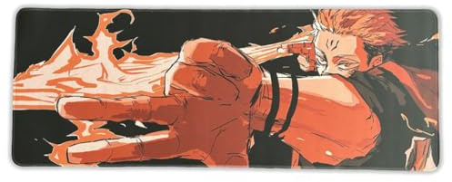 XIYOUMI Anime Souris Tapis pour Jujutsu-Kaisen-Cosplay-Tapis-De-Souris 80x30cm