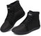Bravover Scarpe Barefoot a piedi nudi Inverno Uomini Donne Neve Stivali a piedi nudi Caldi Walking Wide Toe Box scarpe Morbide antiscivolo Stivali minimalisti Nero 39EU