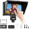 VILTROX DC-X3 - Monitor de campo de cámara con pantalla táctil 4K HDMI DSLR Monitor para Sony, Canon, Nikon, monitor de campo de 6 pulgadas con parasol y bolsa de almacenamiento de batería