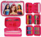 TDL Barbie Rempli Trousse Complet Papeterie École Fournitures Set pour Enfants 3 Volet avec Stylos, Crayons & Marqueurs Rose Princesse