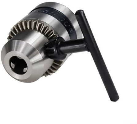 Mandrino per trapano B12 resistente con capacità regolabili da 1 5 a 10 mm, con opzioni di utensili essenziali (albero mandrino 8 mm)