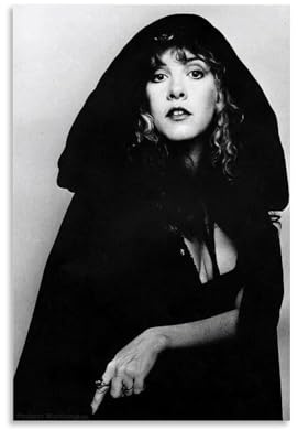TUWQYEQ Stevie Nicks Poster, Wandkunst, ästhetisches Leinwandbild, Poster, Vintage-Gemälde für Zimmer, 50 x 75 cm, ungerahmt, Stil 5