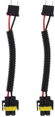 Gutol Universeller Umbausatz für Autoscheinwerferlampen, Stecker-Buchsen-Adapter, H8/H9/H11 auf H7, Kunststoff, Schwarz, 2 Stück