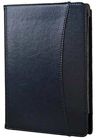 Étui de protection pour Kobo Aura One N709 7,8 - En cuir synthétique - Avec fonction veille/réveil automatique - Noir