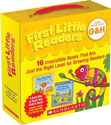 First Little Readers: Guided Reading Levels G & H (Parent Pack): 16 Irresistible Books That Are Just the Right Level for Growing Readers