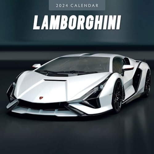 Lamborghini 2024 – 16-Monatskalender: Original Red Robin Publishing Ltd-Kalender [Mehrsprachig] [Kalender] (Wall-Kalender)