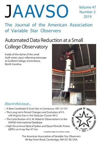The Journal of the American Association of Variable Star Observers V47 N2 (JAAVSO, Band 47)