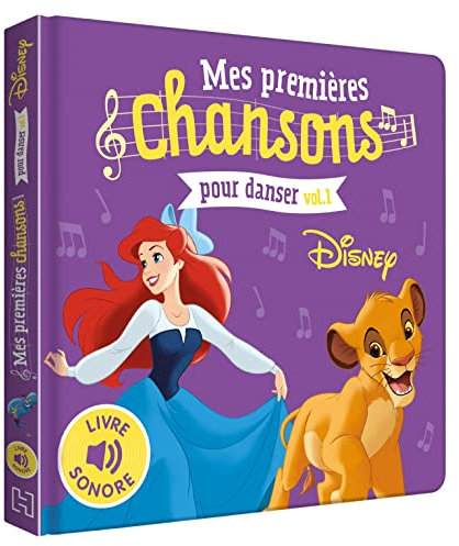 DISNEY - Mes Premières Chansons Pour Danser Vol.1 - Livre sonore