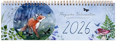 Tischkalender Magische Naturwelten 2026
