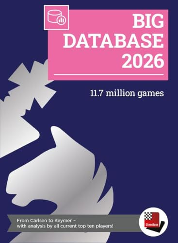 Big Database 2026: ChessBase Datenbank mit 11,7 Millionen unkommentierten Schachpartien