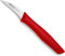 Arcos Cuchillo Pelador Acero Inoxidable. Cuchillo Cocina Profesional para Cortar, Pelar y Limpiar Alimentos. Mango Ergonómico Polipropileno y Hoja 60 mm. Serie Nova. Color Rojo.