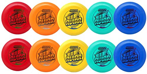 Innova DX Aviar Putt and Approach Disc Golf Putter Übungs-Set mit 10 Stück (173-175g)