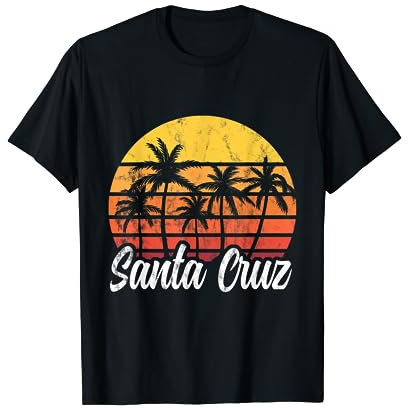 Santa Cruz TShirt Retro Vintage 70er 80er Kalifornien