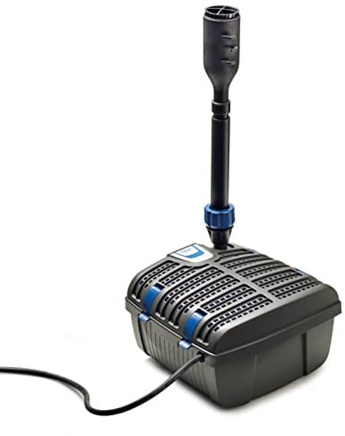 OASE 75952 Filtral UVC-Klärer 9000 - Unterwasserfilter, Teichklärer, Wasserspiel, inkl. 3 Fontänenaufsätzen für verschiedene Wasserspielvariationen für Teiche bis 9 m³