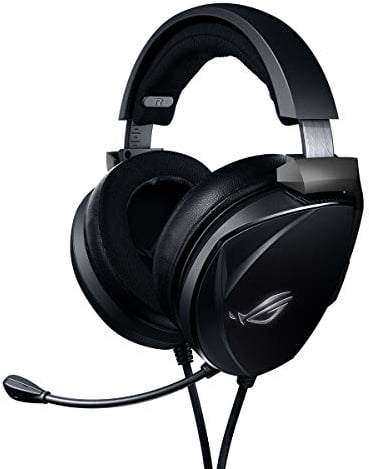 ASUS ROG Theta Electret Gaming Headset (3,5mm, Bügelmikrofon, kompatibel mit PCs, Smartphones, Notebooks, Konsolen, Nintendo Switch) schwarz