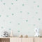 Klebekerlchen® | Wandtattoo für das Kinderzimmer, Wandsticker mit Herzen, selbstklebend - Grüne Herzen (Set mit 36 Motiven)