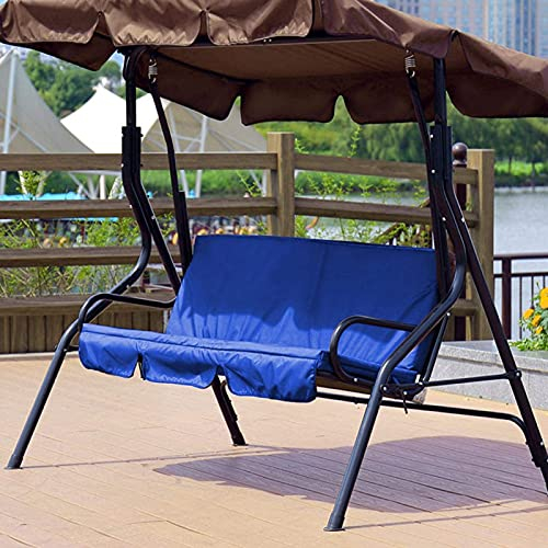 Canopy Swings Cushion Cover for 150x50x10cm Swing Cushion, Waterproof Swing Chair Seat Pad Bench Cushion Covers for Garden Patio Outdoor Gliders Loveseats Sunloungers Swing and Top Hammock