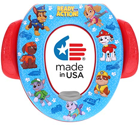 Ginsey Nickelodeon Siège de toilette doux Pat' Patrouille