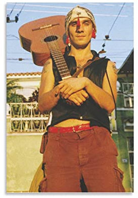 LINBAI Poster der spanischen Sängerin Manu Chao (9) Poster, coole Kunstwerke, Malerei, Wandkunst, Leinwanddruck, hängende Bilder, Poster, 20 x 30 cm
