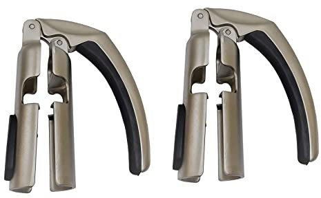 2 x Apribottiglie di Champagne Frizzante Cavatappi di vino per spumante, apribottiglie di vino, cavatappi di vino