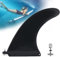 xiaowanwan Quillas Surf,Quillas para Tablas de Surf Desmontable,Aleta Padel Surf para Sup,Longboard,Kayak,Paddleboard Hinchables (Versión atornillada)