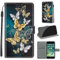 TOMYOU for iPhone 7 Plus 8 Plus Case, PU Leather Wallet Book Flip Folio Stand View Cover Pouch Compatible with iPhone 7 Plus 8 Plus Phone Case (Butterfly)
