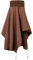 RL24 - Reitrock | atmungsaktiver Thermorock | wasserabweisend & Winddicht | Outdoor Rock für Damen | Warmer Winter Rock aus Fleece | Reitbekleidung Damen | Farbe Oak Brown | Größe 34-38