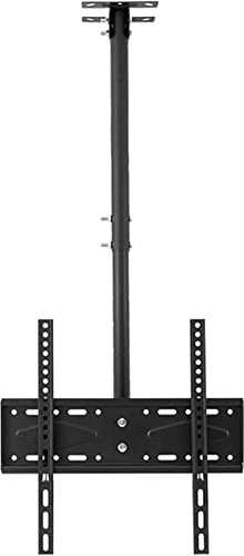 Adjustable Ceiling TV Bracket, 26-65 Inch Monitor Wall Support Frame, 360° Rotation, Suitable for Living Room, Bedroom, Office