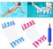 Set da 2 Amaca Gonfiabile Galleggiante, Amaca Galleggiante 4 in 1 Con Comoda Rete In Poliestere, Materassino Mare Ideale Anche Per Piscina. Pompetta Per Gonfiare Inclusa