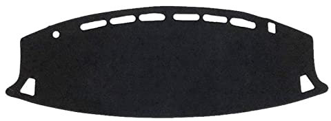 DZSQTUND Teppich Mittelkonsole Für Nissan Für Teana J31 Für Altima 2003 2004 2005 2006 2007 Armaturenbrettabdeckung Schutz Vermeiden Sie Leichten Teppich LHD Mittelkonsole Abdeckung(Black Edge)