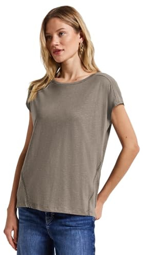 Street One Damen Shirt mit Häkeldetails