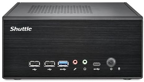 Shuttle XPC Slim Barebone XB860G2 - S1851, Intel H860, 1xDP, 2xHDMI, 2 slot PCIe (1x 16X & 1x X1),