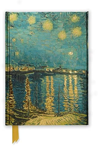 Van Gogh Starry Night over the Rhone Foiled Journal: 11