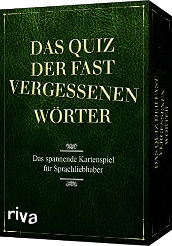 Das Quiz der fast vergessenen Wörter: Das spannende Kartenspiel für Sprachliebhaber