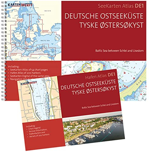 SeeKarten Atlas DE1 | Deutsche Ostseeküste: Westliche Ostsee zwischen Schlei und Usedom