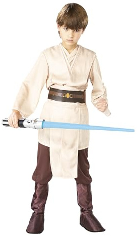 Rubie's Official Disney Star Wars Jedi Deluxe Child Costume, Kids Fancy Dress