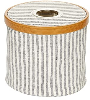 Prym 610666 Wollspender Canvas & Bamboo faltbar grau, ca. 13,5x16 cm