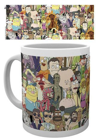 Rick & Morty - Lizenz Tassen - Characters