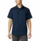 Columbia Men's Utilizer 2 Solid Short Sleeve Shirt Short Sleeve Shirt, Collegiate Navy, Size L