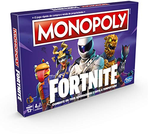 Hasbro Monopoly Fortnite Brettspiel: 2 bis 8 Spieler, ab 13 Jahren
