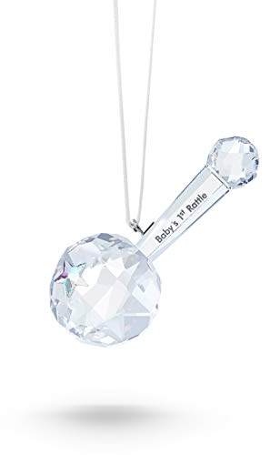 Swarovski First Steps Ornament, Kristall, Weiß, 7.1 x 5.1 x 6.2 cm