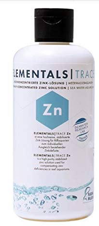 Fauna Marin Elementals Trace Zn 250ml Hochkonzentrierte Zink-Lösung für Meerwasseraquarien
