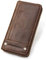 Portefeuille en Cuir de Grande capacité pour Hommes, Porte-Monnaie à Fermeture à glissière pour téléphone Portable, Pochette de Voyage d'affaires multifonctionnelle